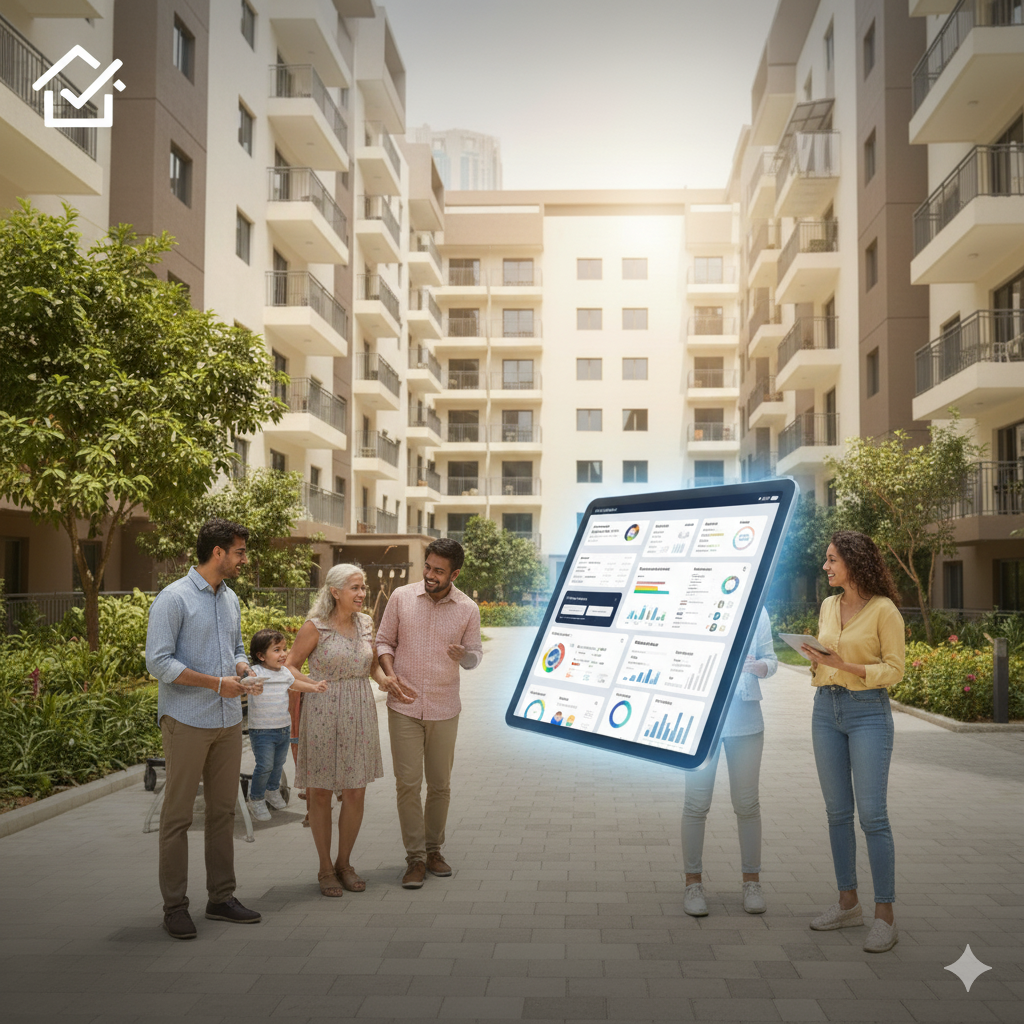 Society Management App Dashboard